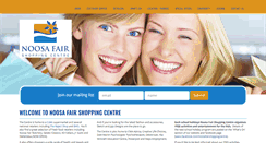 Desktop Screenshot of noosafairshopping.com.au